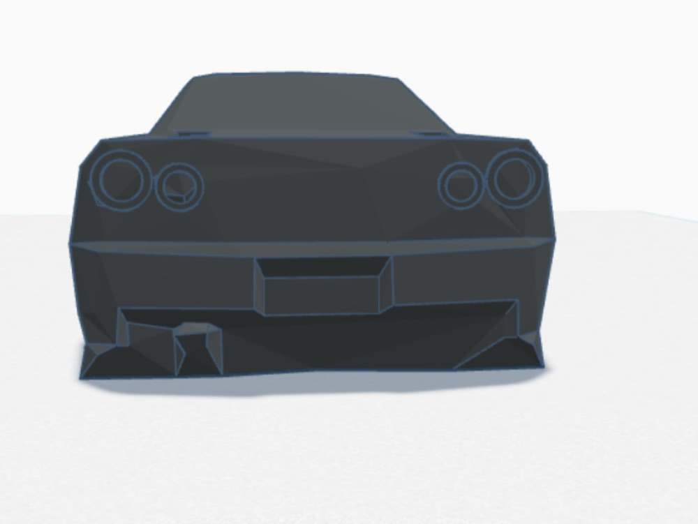 Nissan GT-R R34 arka stop seti