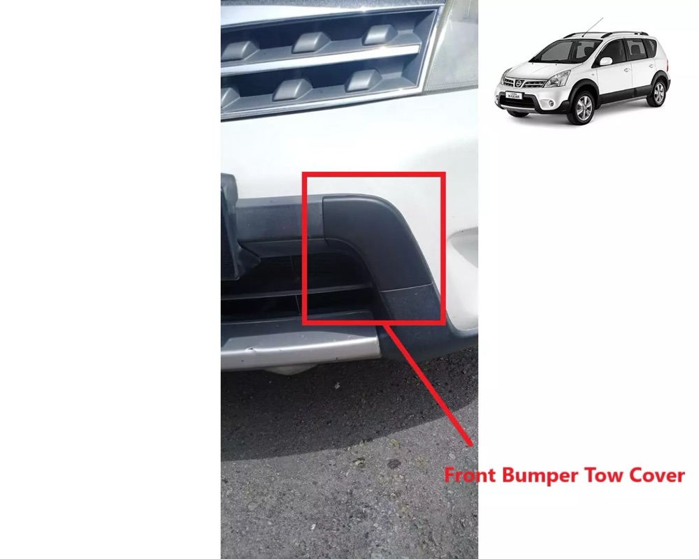 Nissan Livina X-Gear Ön Tampon Çeki Demiri Kapağı
