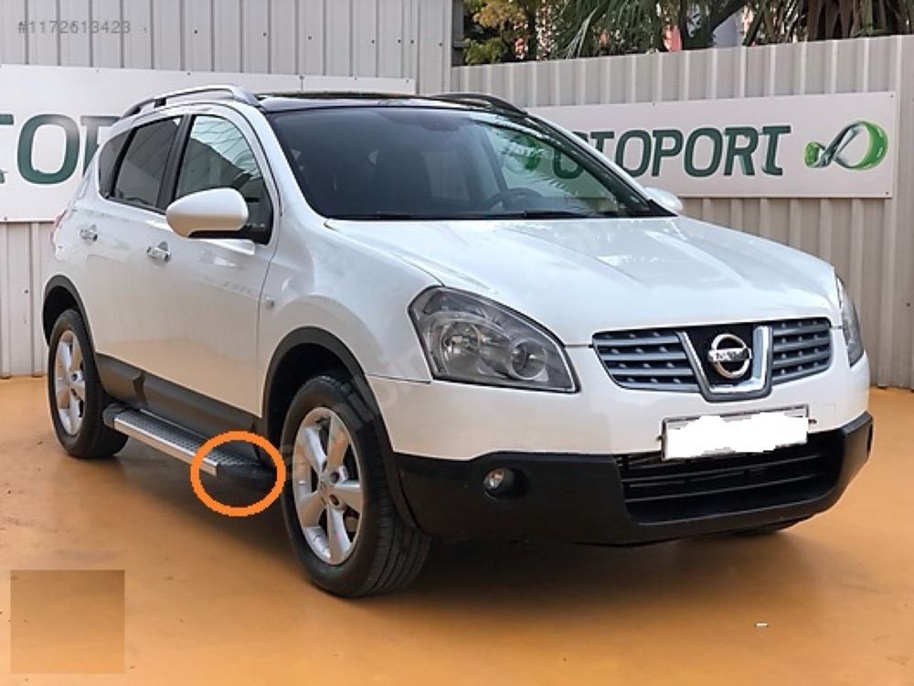 Nissan Qashqai basamak kapagi