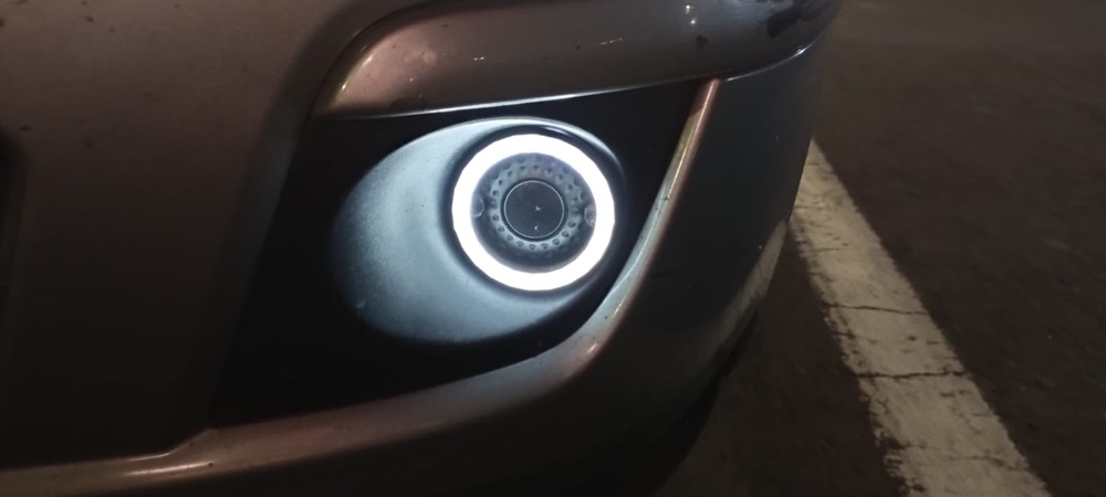 Nissan Tiida angel eye halka aydınlatma