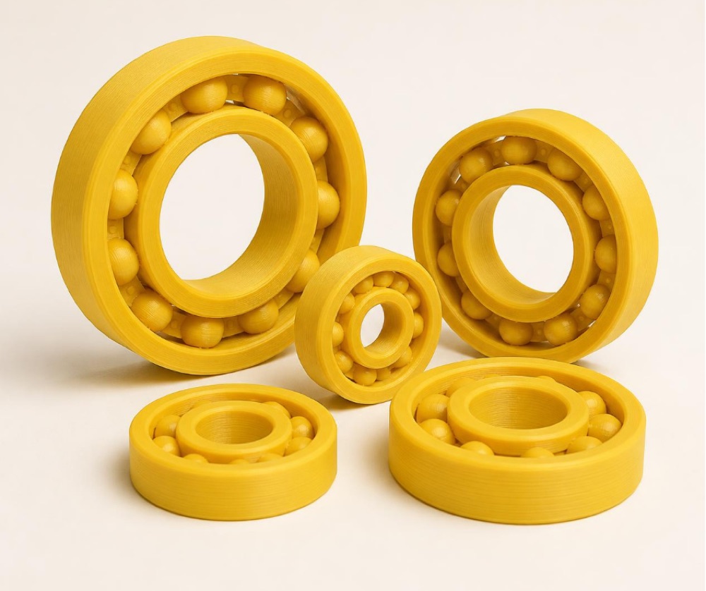 Ölçüye Özel Rulman / Bilyalı Yatak (Plastik Bearing) görsel 3