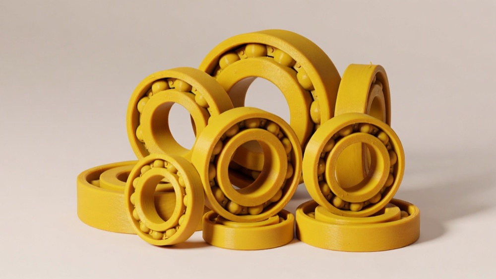 Ölçüye Özel Rulman / Bilyalı Yatak (Plastik Bearing) görsel 4