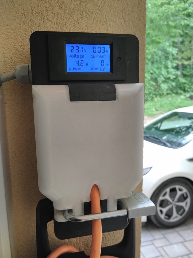 Opel Ampera Şarj Kablosu Hırsızlık Önleyici Duvar Askısı