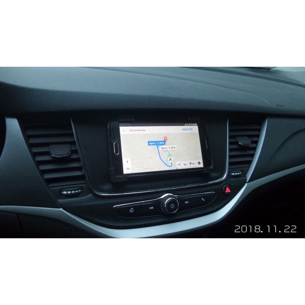 Opel Astra K Multimedya Ekranı Telefon Tutucu Aparatı