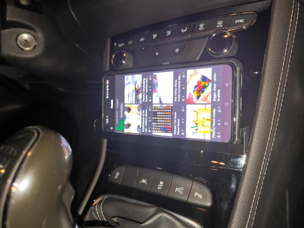 Opel Astra K Uyumlu Telefon Tutucu Aparat görsel 3