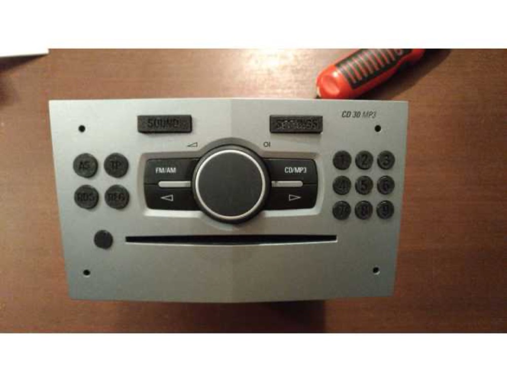 Opel CD30 MP3 Radyo Tuş Takımı Seti görsel 2