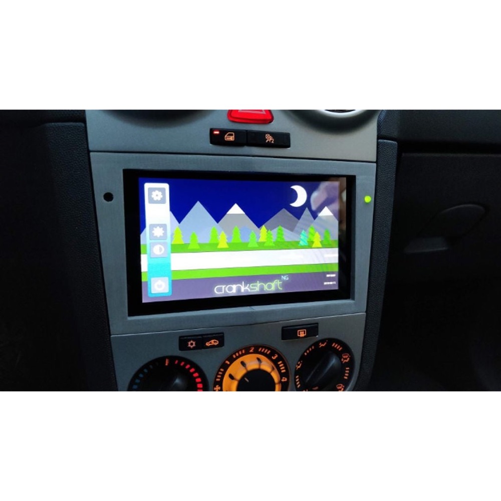 Opel Corsa Raspberry Pi Multimedya Ekran Çerçeve Seti