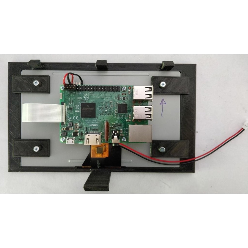Opel Corsa Raspberry Pi Multimedya Ekran Çerçeve Seti görsel 2