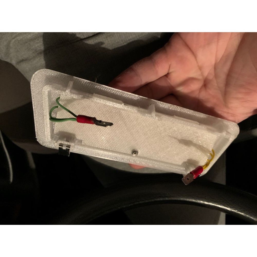 Opel Kadett E İç Aydınlatma Lambası Kapağı görsel 2