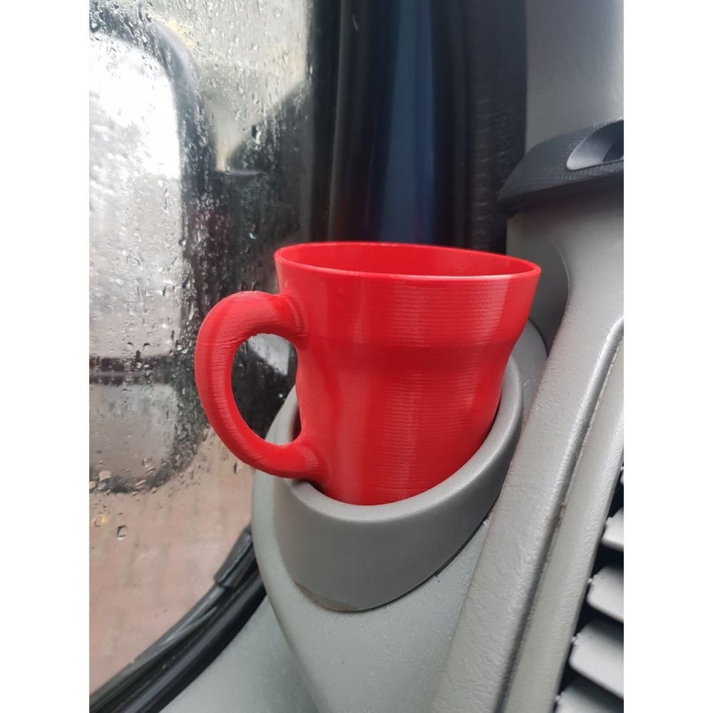 Opel Vivaro / Renault Trafic Uyumlu Kahve Kupası ve Bardak Tutucu