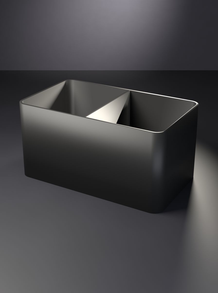Organizer Kutu (120 × 70 × 60 mm, 2 × 1 Gözlü) görsel 1