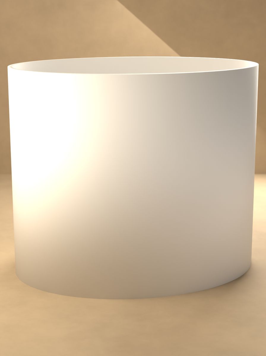 Oval Saksı (120 × 90 mm, 100 mm Yükseklik, Drenaj Delikli) görsel 3