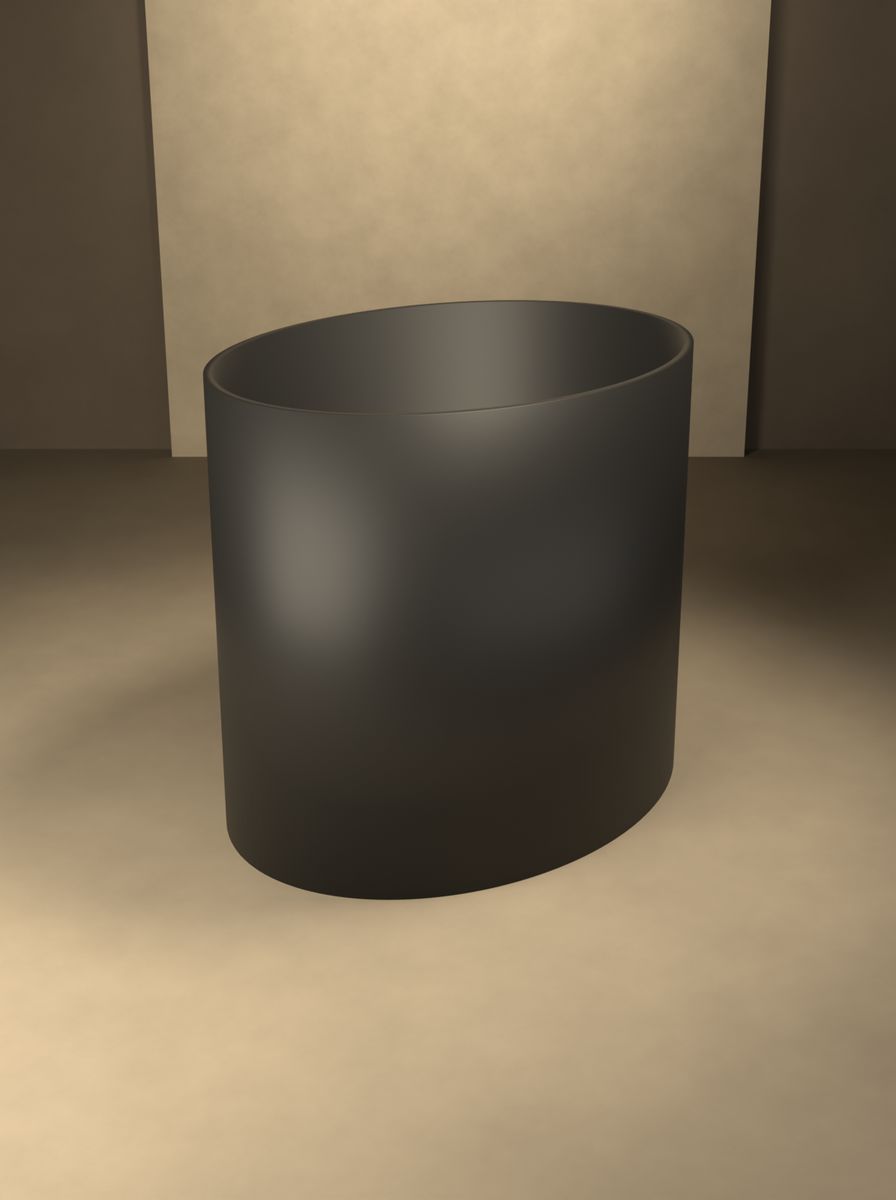 Oval Saksı (120 × 90 mm, 100 mm Yükseklik, Drenaj Delikli) görsel 4