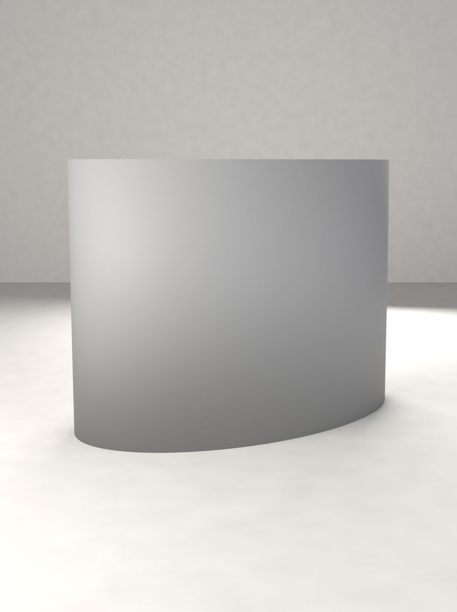 Oval Saksı 140 mm (Drenaj Delikli) görsel 2