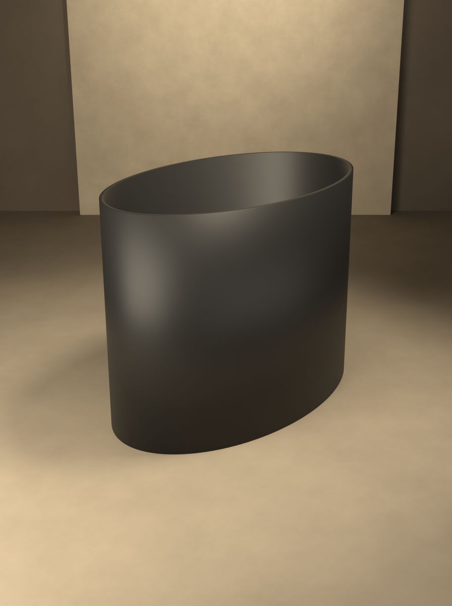 Oval Saksı 140 mm (Drenaj Delikli) görsel 4