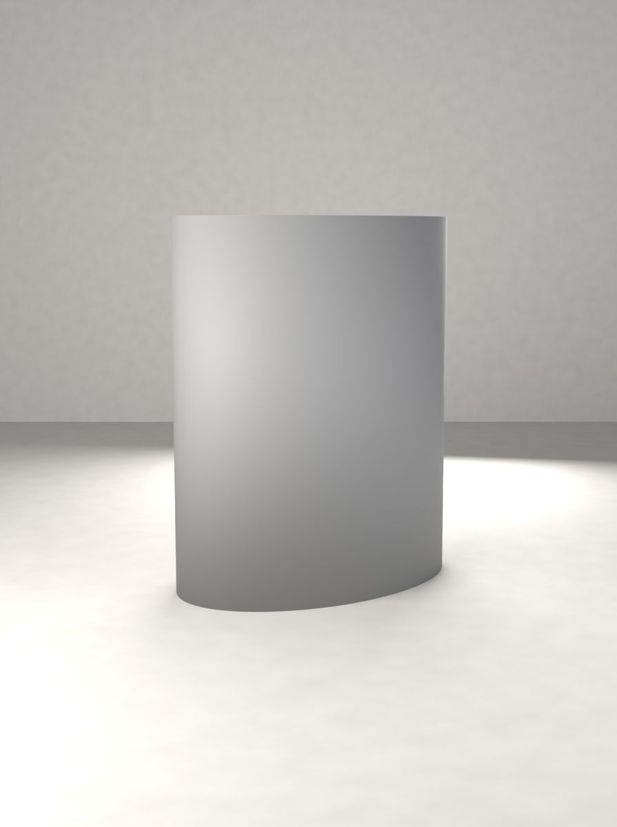 Oval Vazo (100 × 65 mm, 120 mm Yükseklik) görsel 2