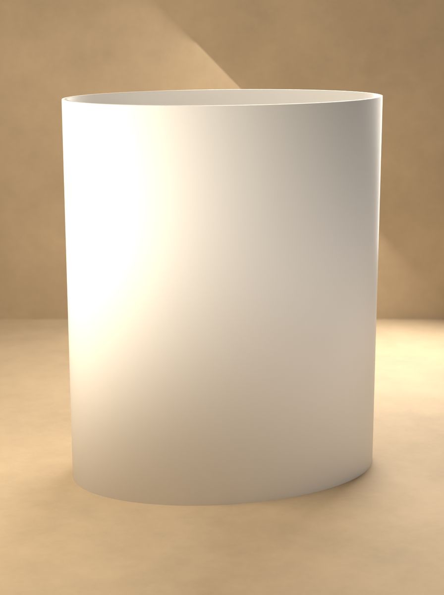 Oval Vazo (100 × 65 mm, 120 mm Yükseklik) görsel 3