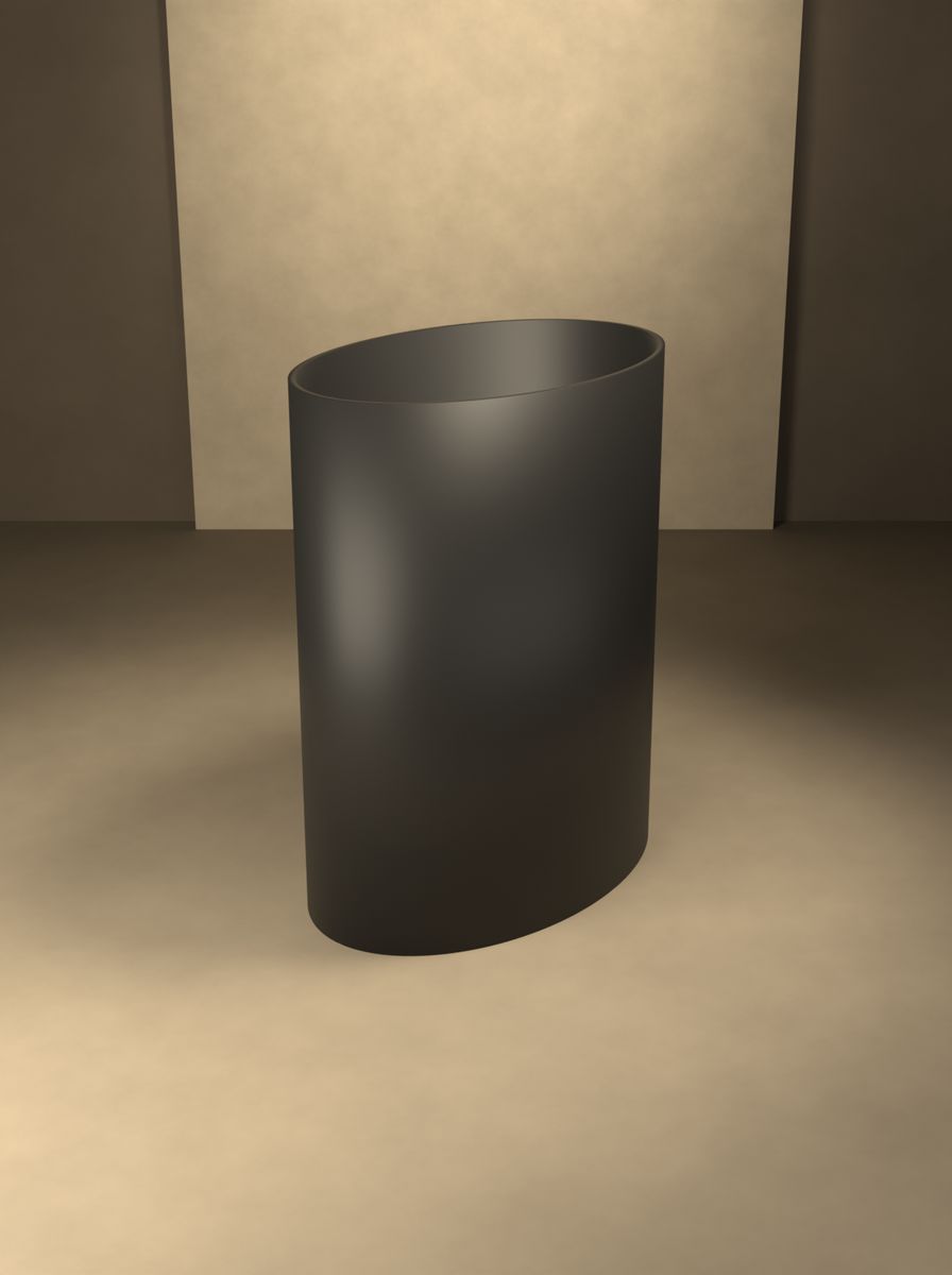 Oval Vazo (100 × 65 mm, 120 mm Yükseklik) görsel 4