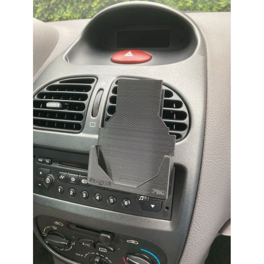 Peugeot 206 Uyumlu iPhone 11 Telefon Tutucu