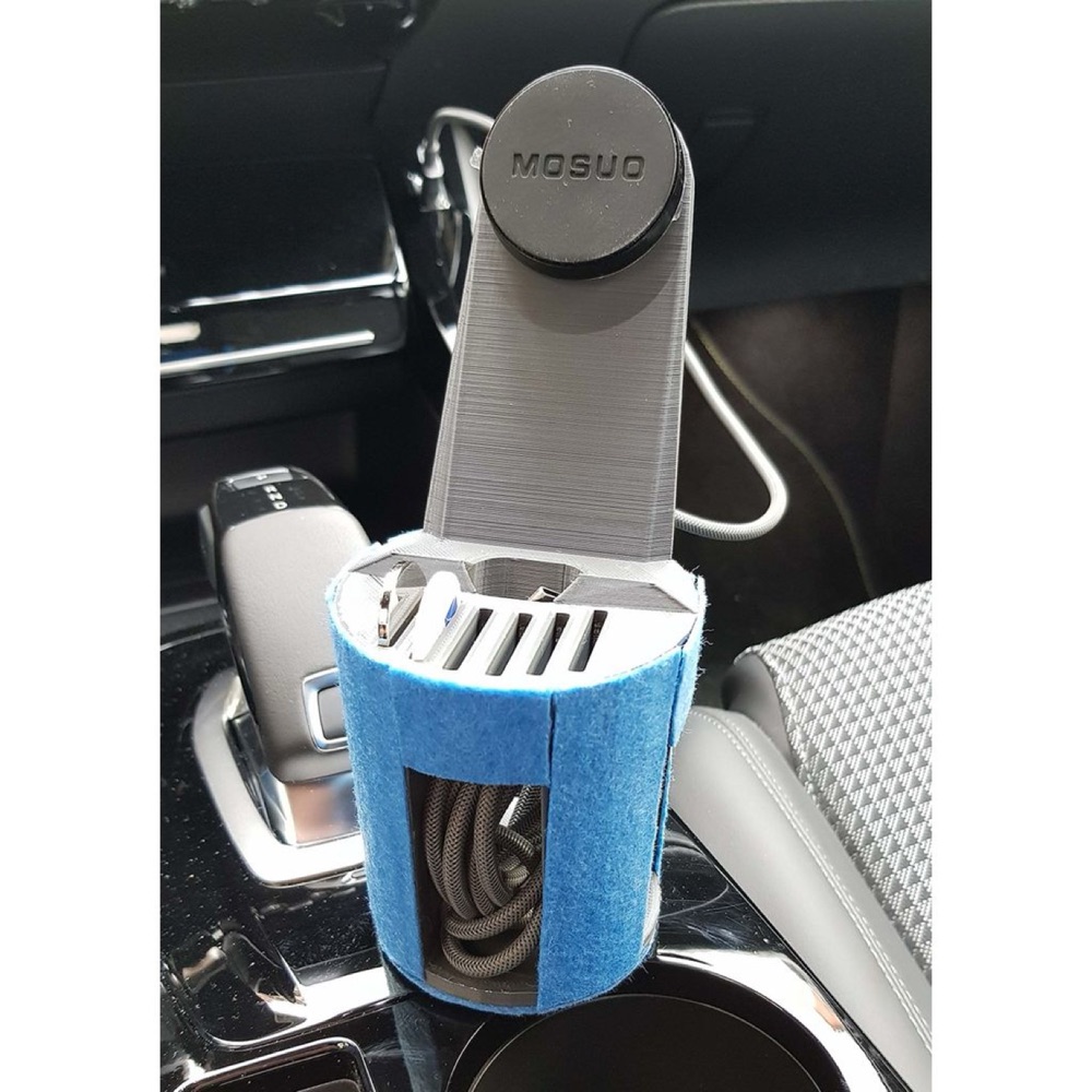 Peugeot 208 II / 2008 II Bardaklık Uyumlu Telefon Tutucu