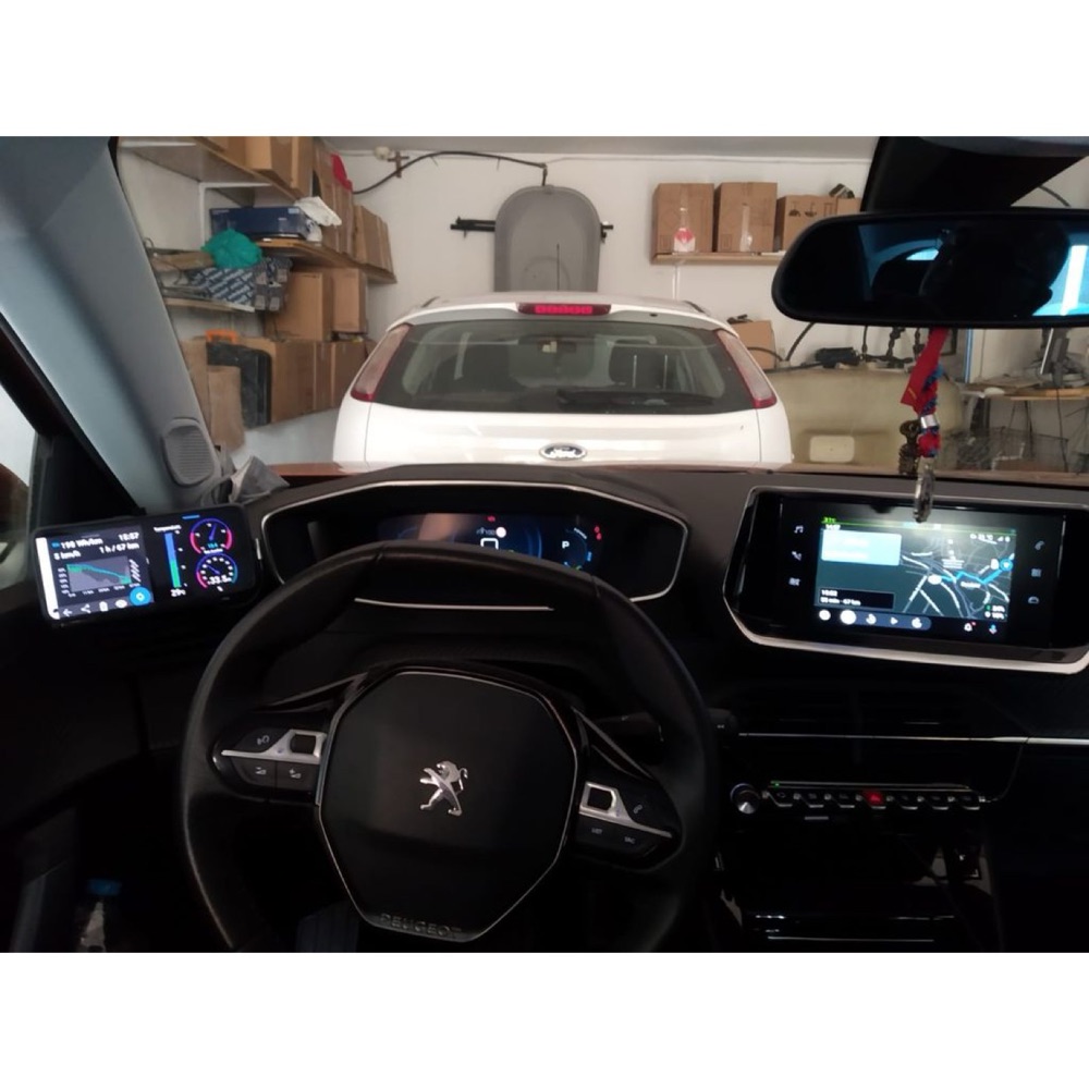 Peugeot 208 ve 2008 Uyumlu Telefon Tutucu Aparatı görsel 3