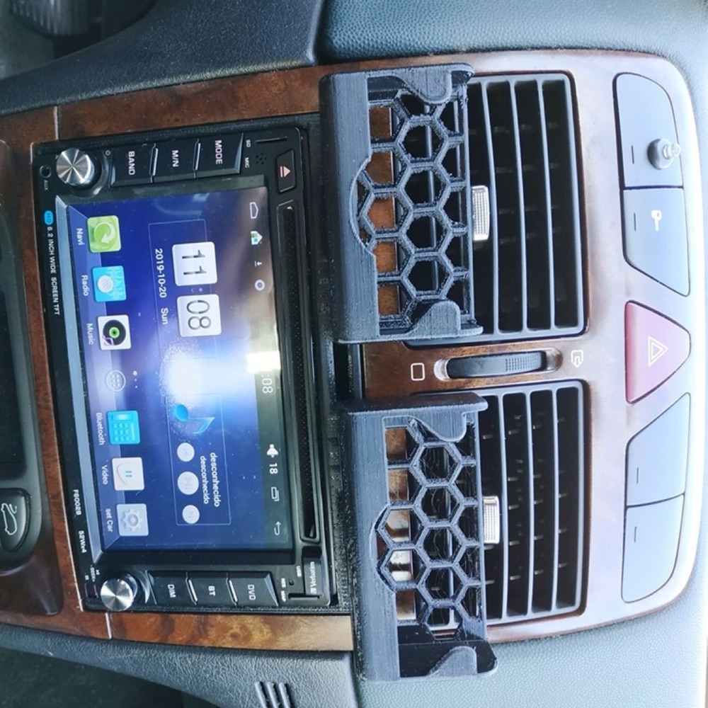 Peugeot 307 2 DIN Multimedya Çerçevesi ve Telefon Tutucu