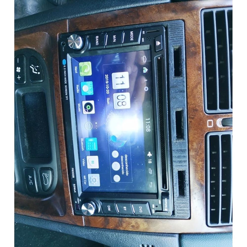 Peugeot 307 2 DIN Multimedya Çerçevesi ve Telefon Tutucu görsel 3