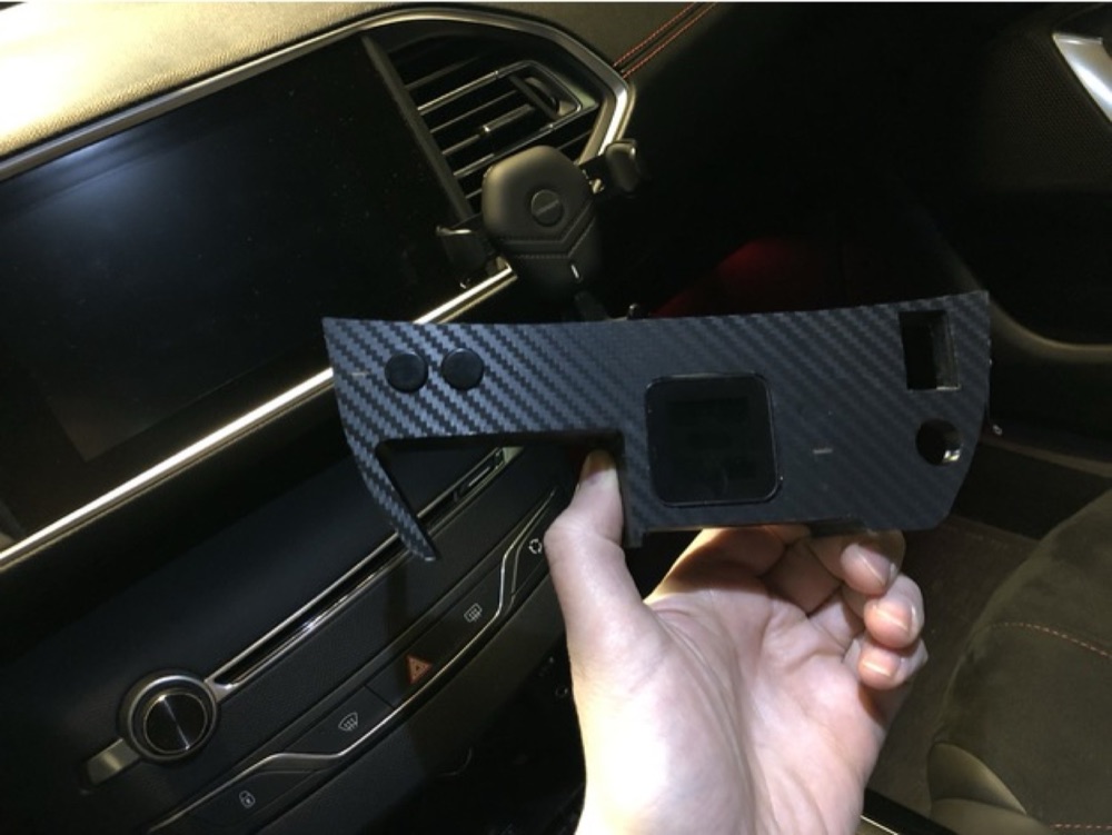 Peugeot 308 II (T9) OBD Uyumlu Orta Konsol Buton Paneli görsel 3