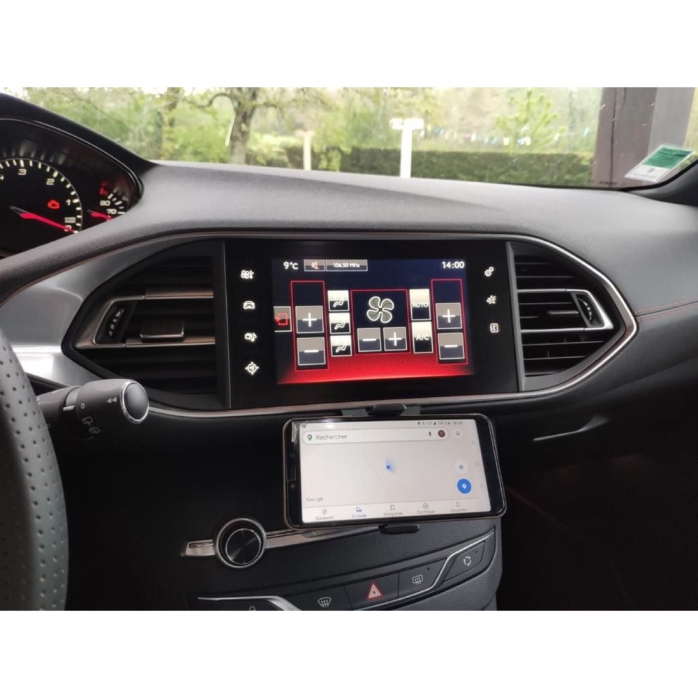 Peugeot 308 T9 Uyumlu Telefon Tutucu Aparatı