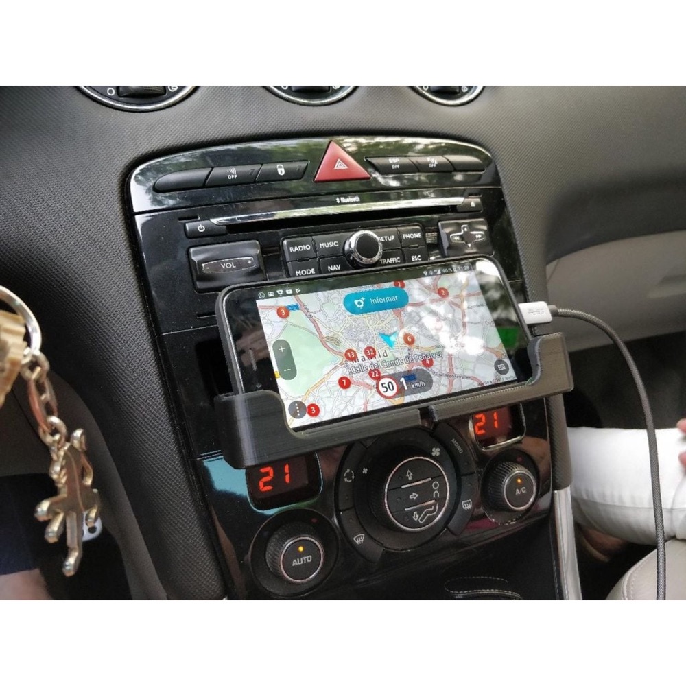 Peugeot 308 Telefon Tutucu Standı