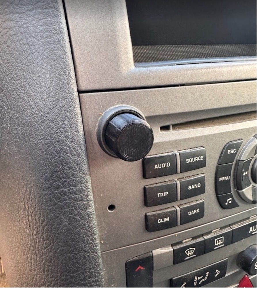 Peugeot 407 SW Radyo Ses Açma Kapama Düğmesi