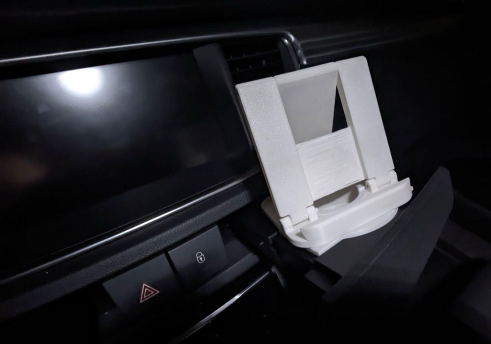 Peugeot 508 Bardaklık Uyumlu Telefon Standı görsel 4