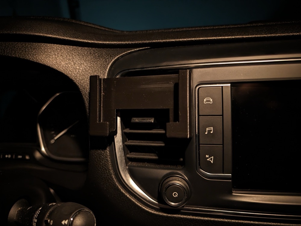Peugeot Expert / Traveller Uyumlu Telefon Tutucu görsel 2