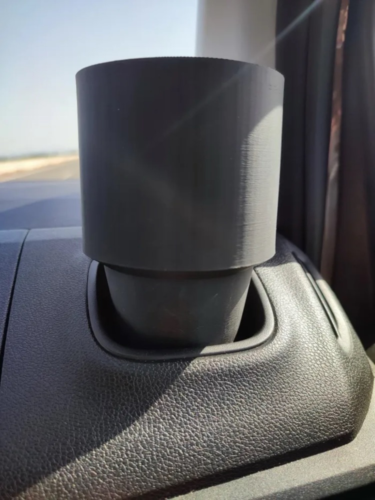 Peugeot Rifter, Citroen Berlingo, Fiat Doblo Uyumlu Bardaklık Genişletici Aparat görsel 3