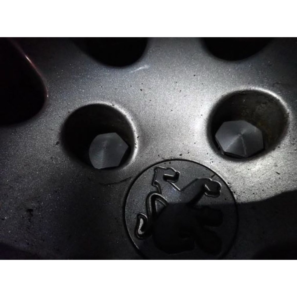 Peugeot Uyumlu Jant Bijon Saplama Kapağı görsel 2