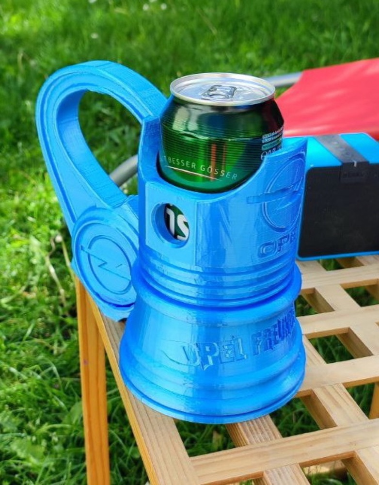 Piston Tasarımlı Kupa ve Kutu Kola Tutucu