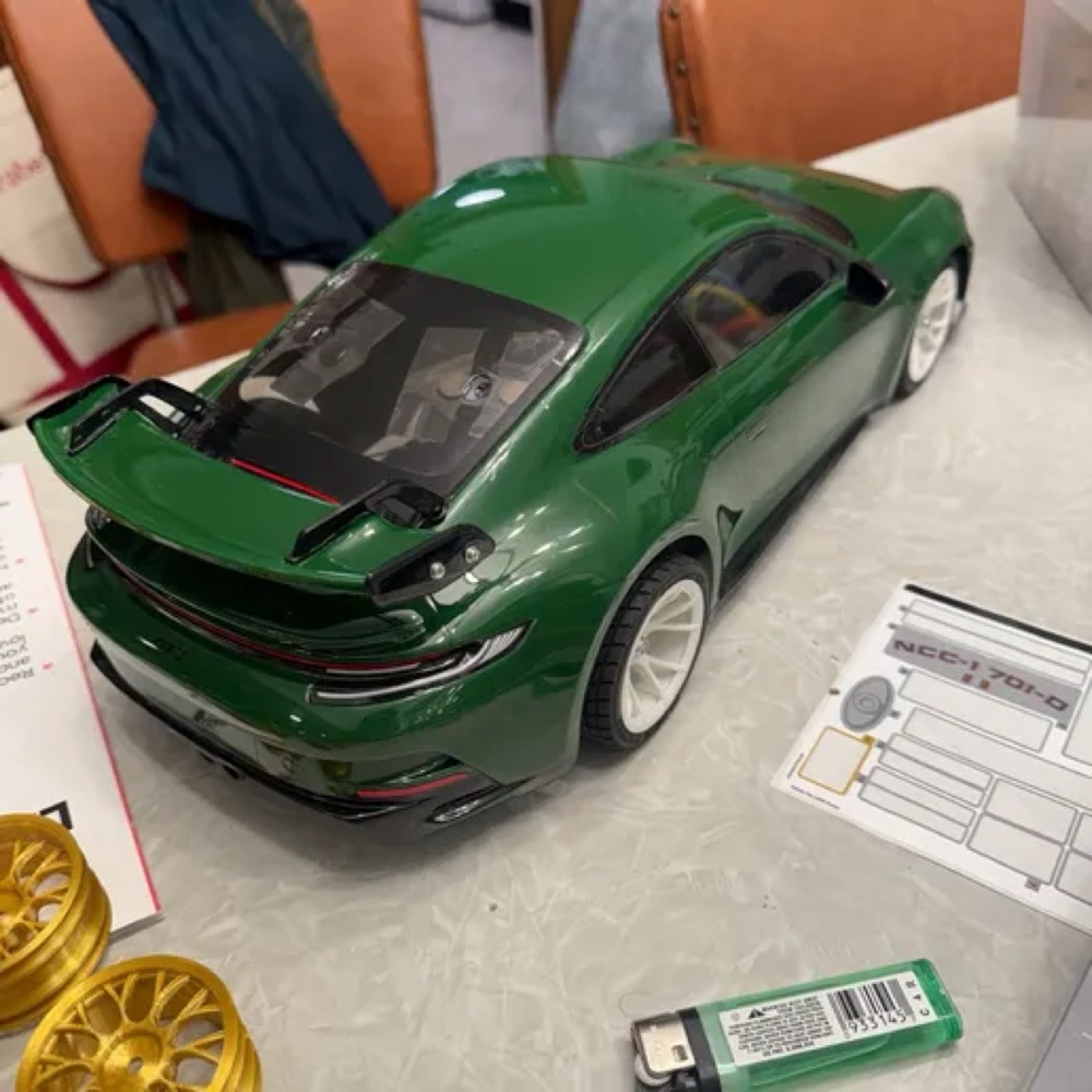 Porsche 911 GT3 (992) 1/10 RC Jant Seti (12mm Hex) görsel 4