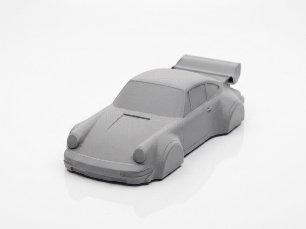 Porsche 911 Sadeleştirilmiş Kalıp Modeli görsel 2