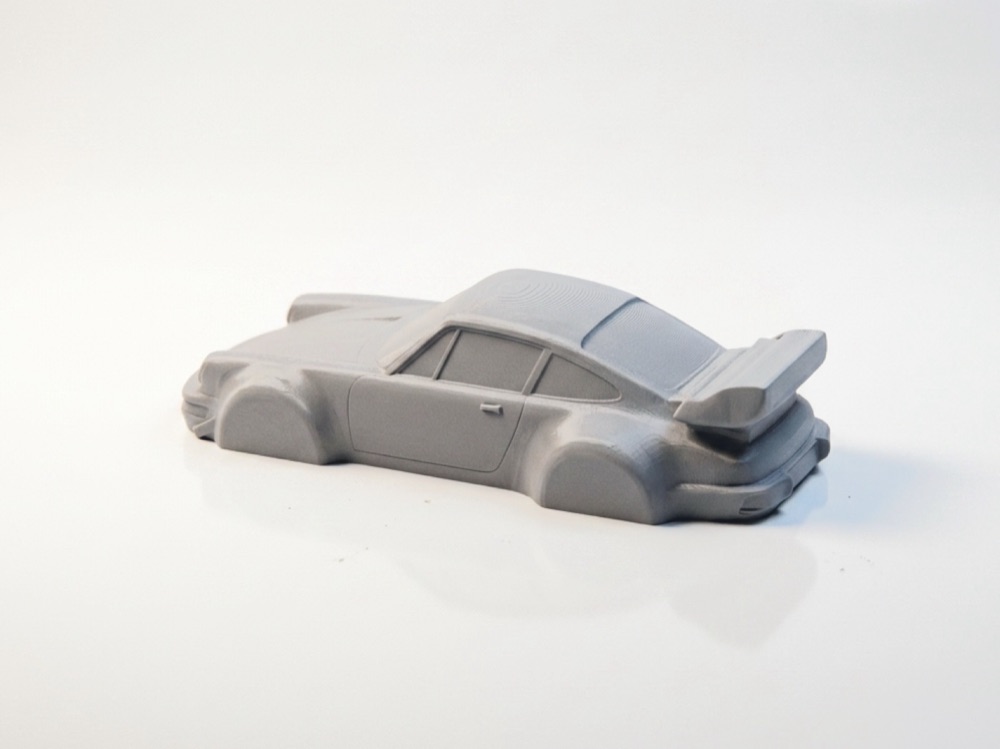 Porsche 911 Sadeleştirilmiş Kalıp Modeli görsel 4