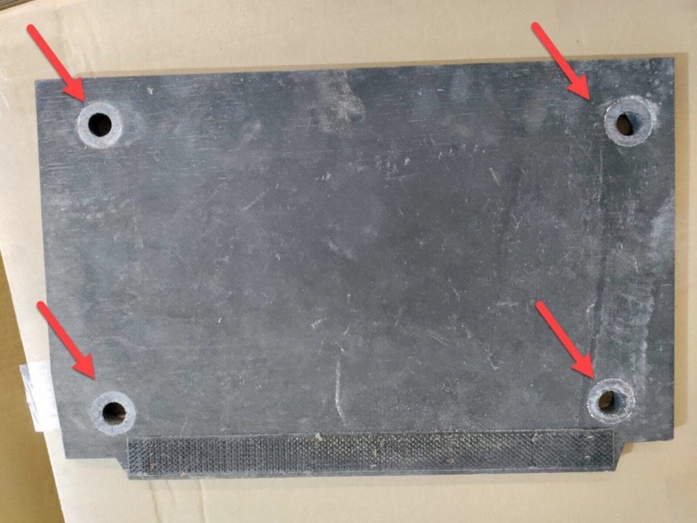 Porsche 944 ECU Plaka Sabitleme Tapası görsel 2