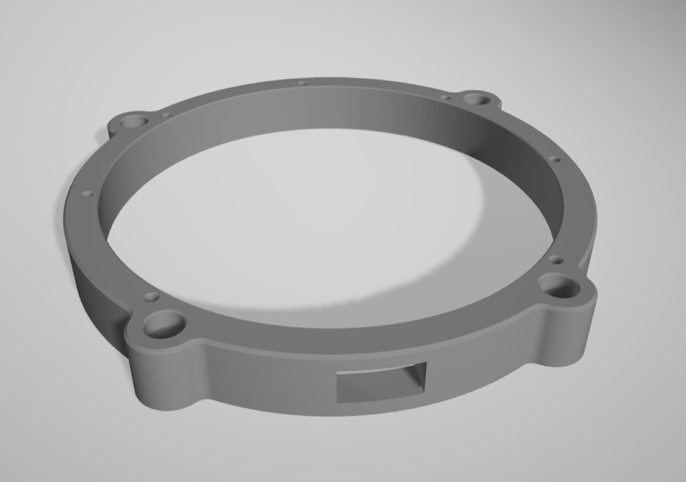 Porsche 987 Boxster 8" Hoparlör Adaptörü görsel 3