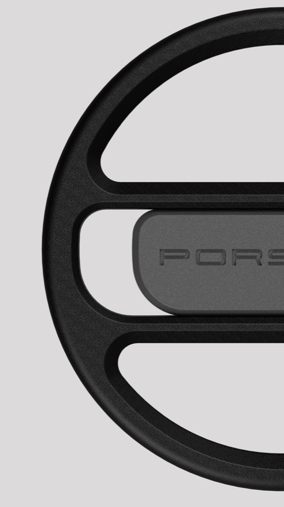 Porsche Klasik Direksiyon Simidi Replika görsel 2