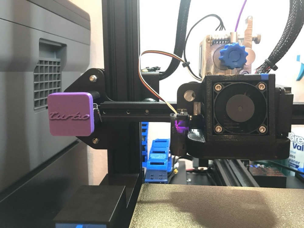 Porsche Turbo Logolu Step Motor ve QR Kod Kapağı