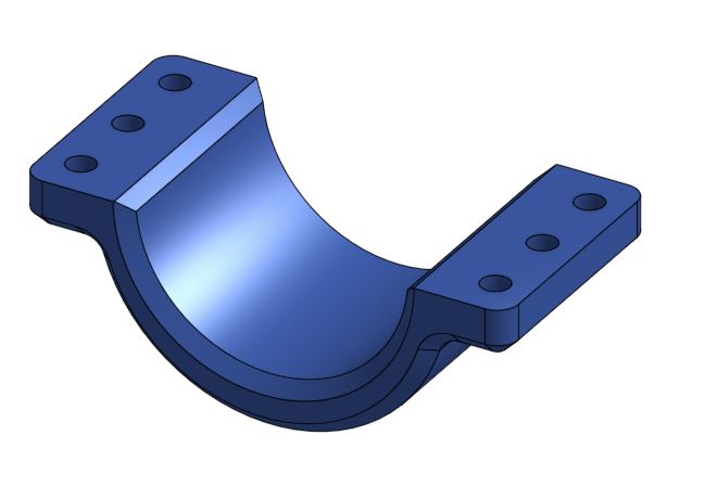 CFMOTO Bullbar Kelepçesi (LED Bar) görsel 2