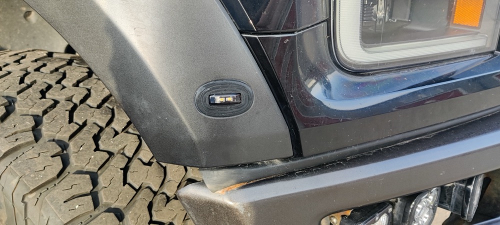 Ford Raptor Pozisyon Lambası Montaj Braketi
