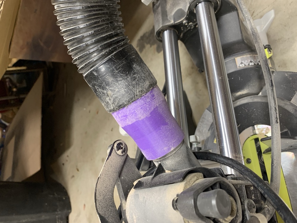 Ryobi Gönye Testeresi Elektrikli Süpürge Adaptörü görsel 1