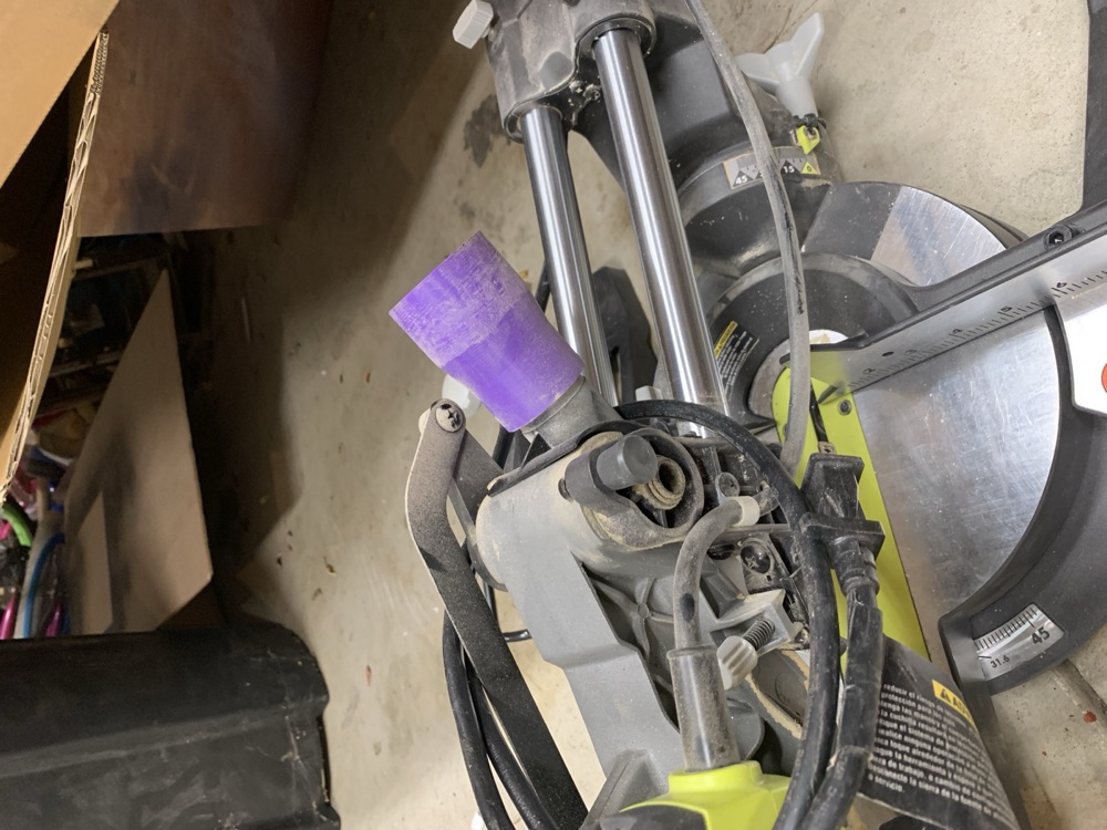 Ryobi Gönye Testeresi Elektrikli Süpürge Adaptörü görsel 3
