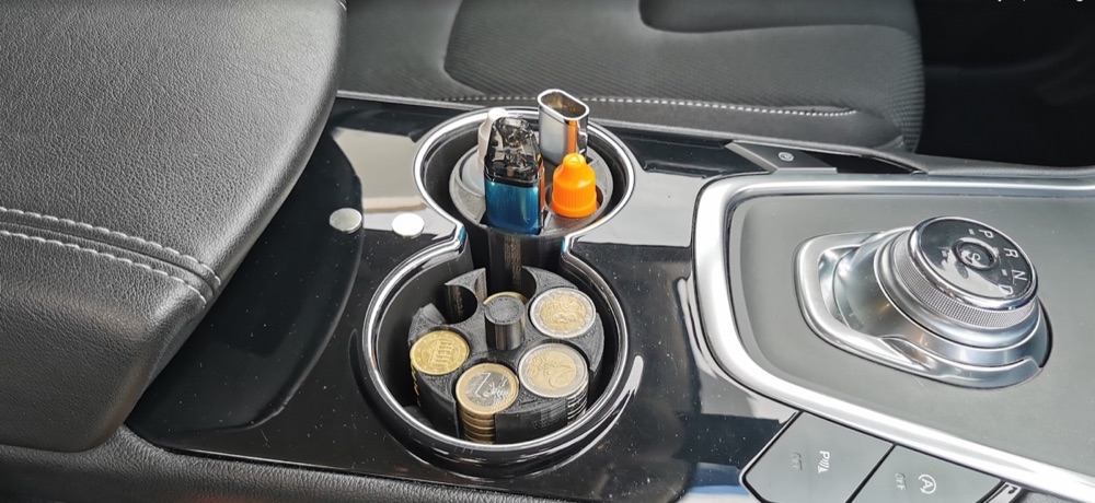 Ford Euro Para ve Bardak Tutucu Konsol