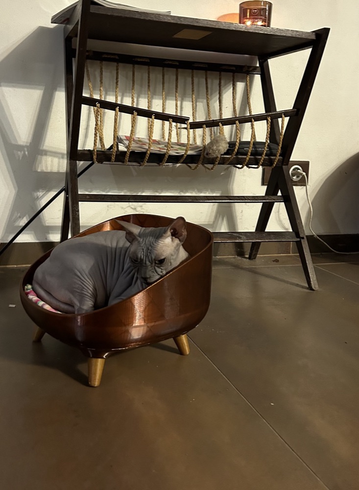 Kedi Yatağı (Ayaklı, Kanepe Biçimli)