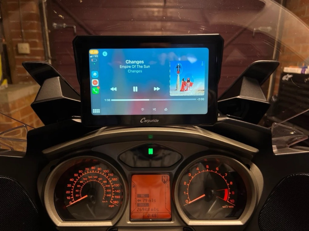 Carpuride W702 Montajı (BMW R1200RT Uyumlu, 12 mm) görsel 4